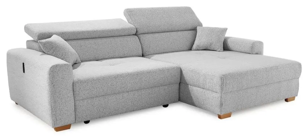 Wohnlandschaft Slider hellgrau