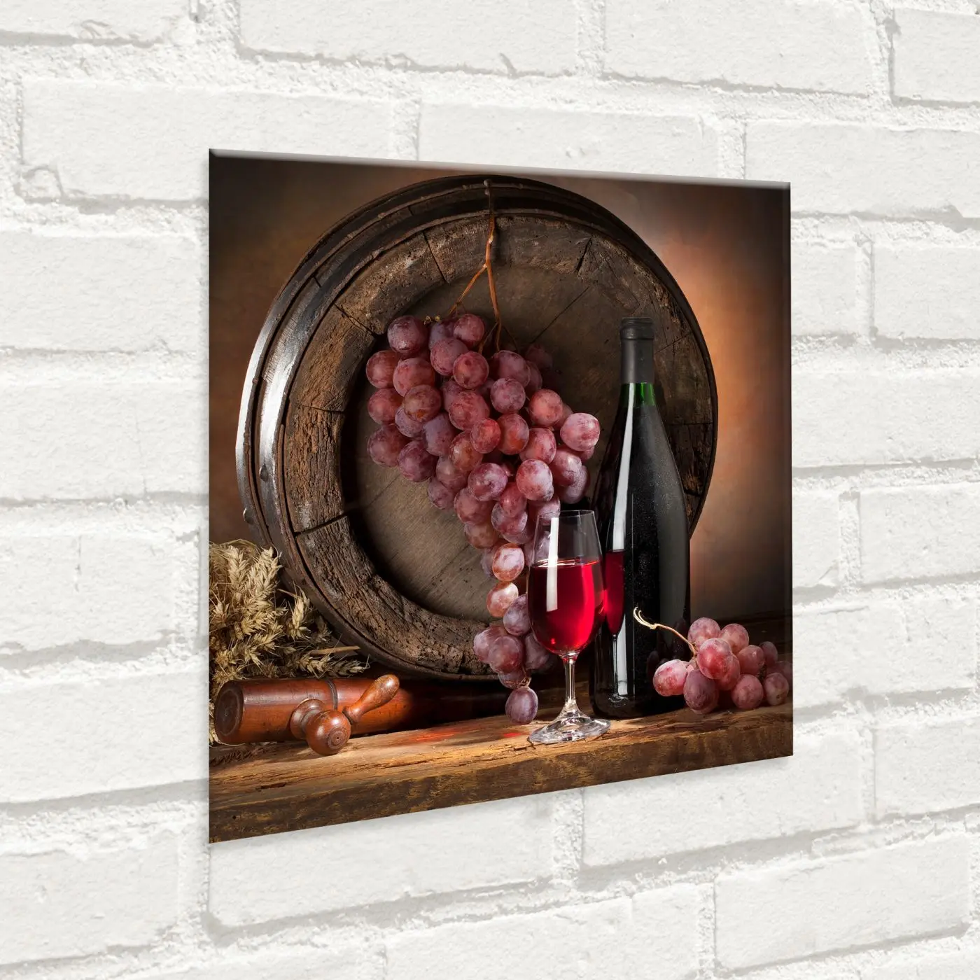 Glasbild Violine 30 x 30 cm