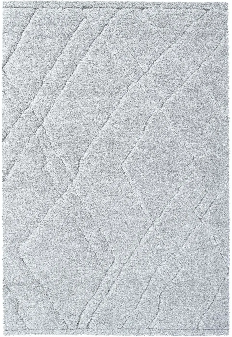 Teppich Masai 160 x 230 cm grau