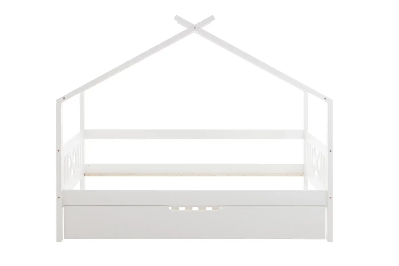 Bett Juletta mit Himmelvorrichtung 90 x 200 cm