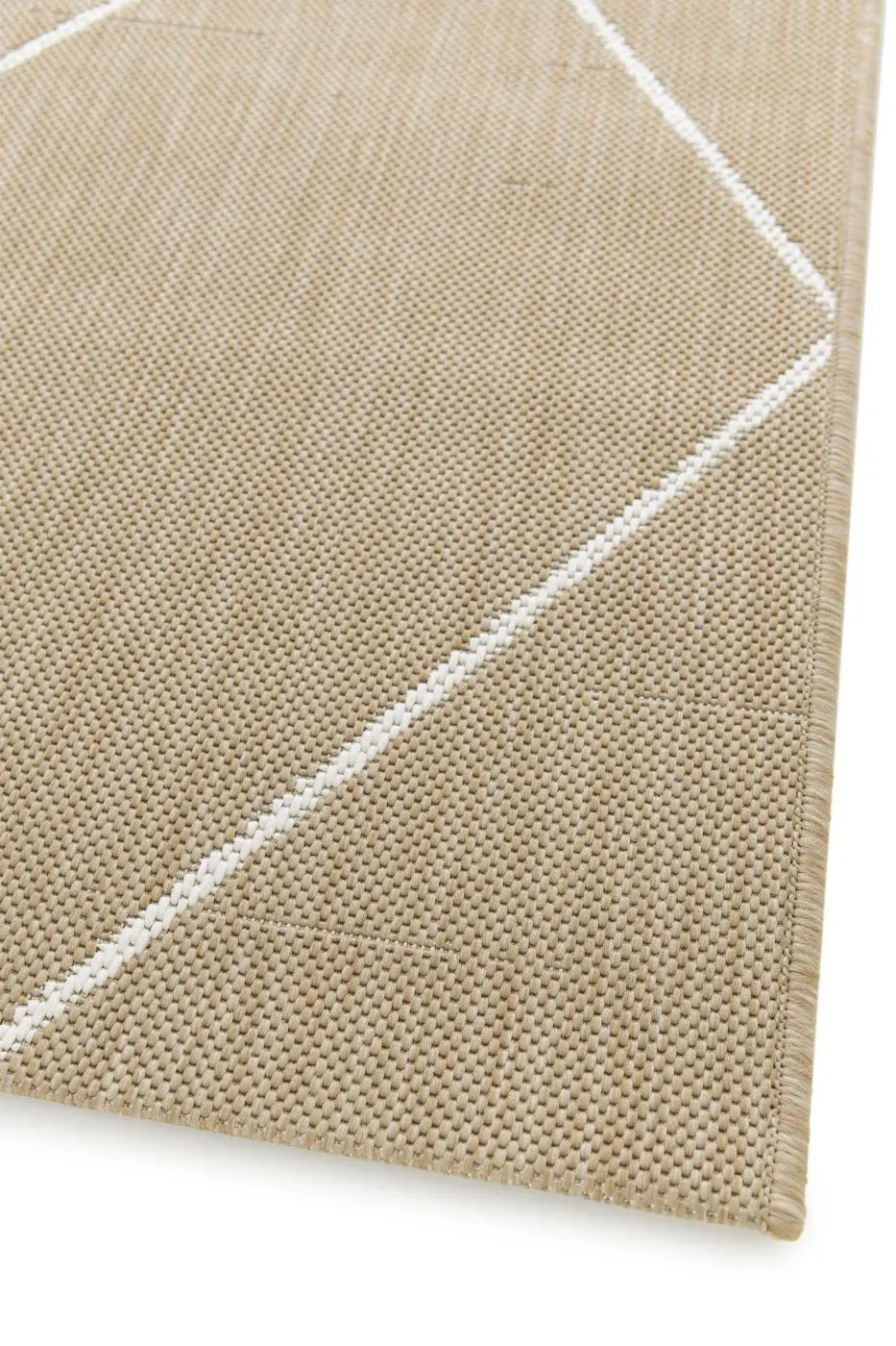 Küchenläufer Essenza 80 x 200 cm Sisal-weiß