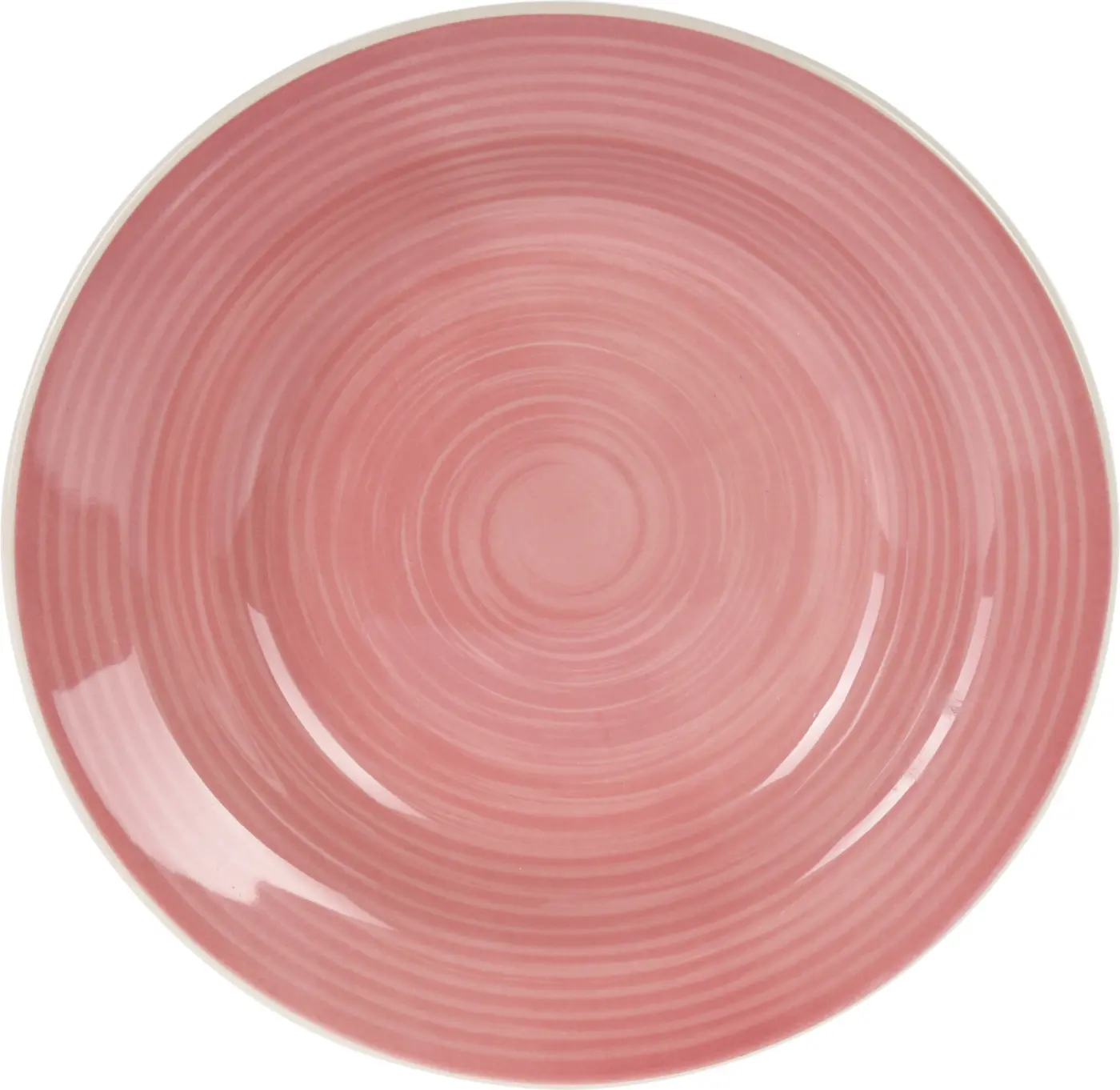 Teller tief ca. 22 cm bunt