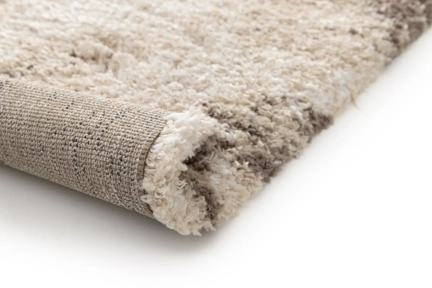 Teppich Reflection 160 x 230 cm crème-taupe