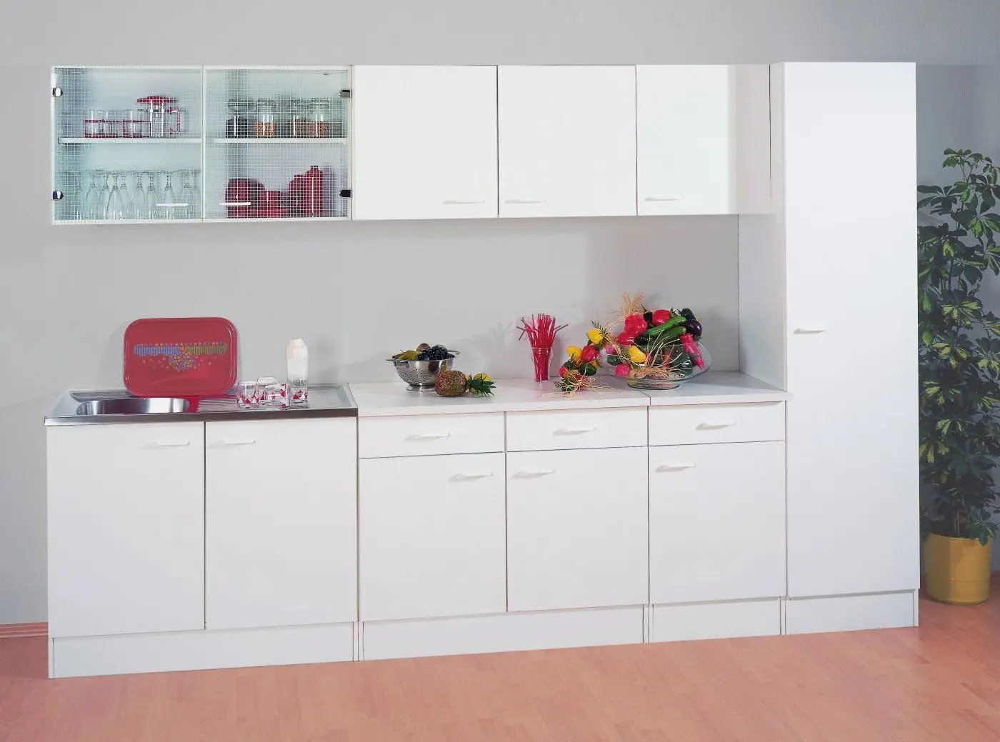 Seitenschrank Top weiß 1-türig