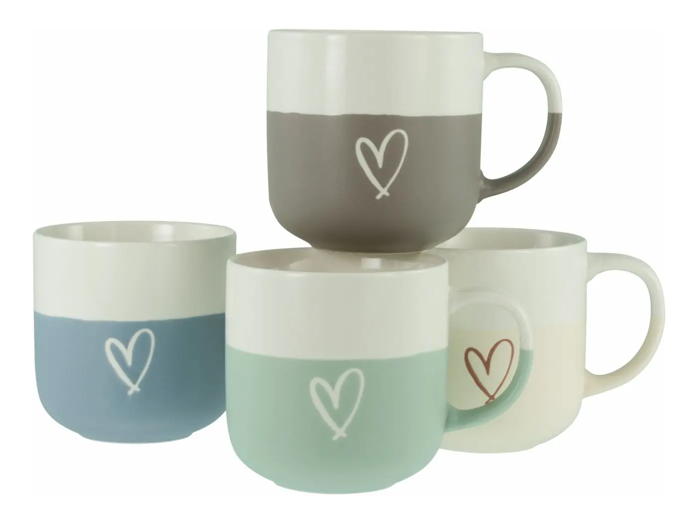 Kaffebecher Hearts 350 ml 