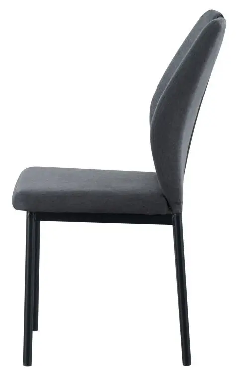 Polsterstuhl Della anthrazit