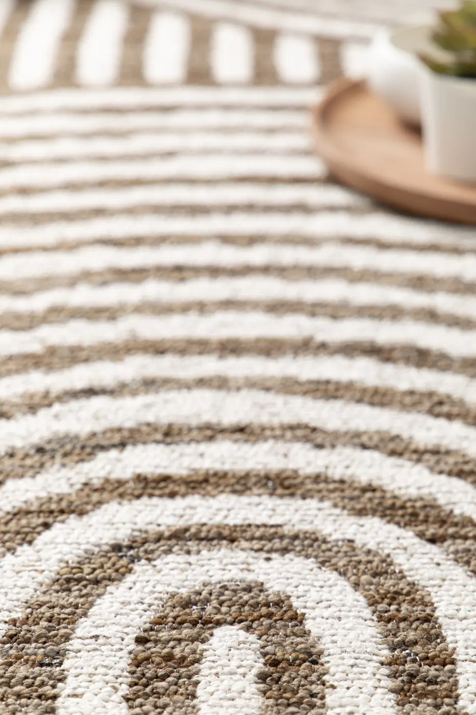 Teppich Nomad 160 x 230 cm braun