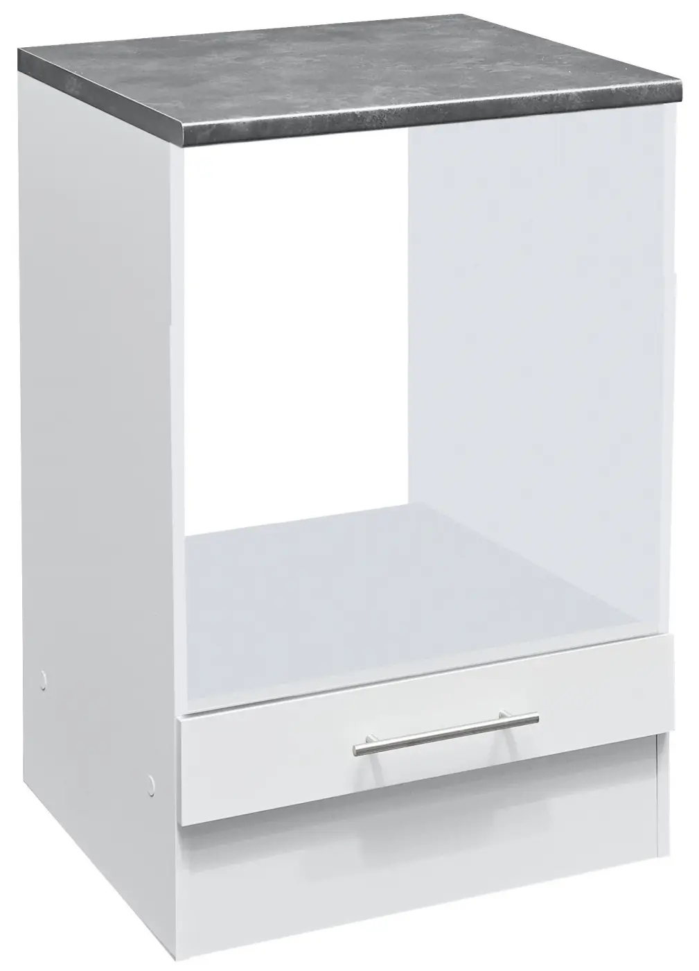 Herdschrank Eddy weiß matt