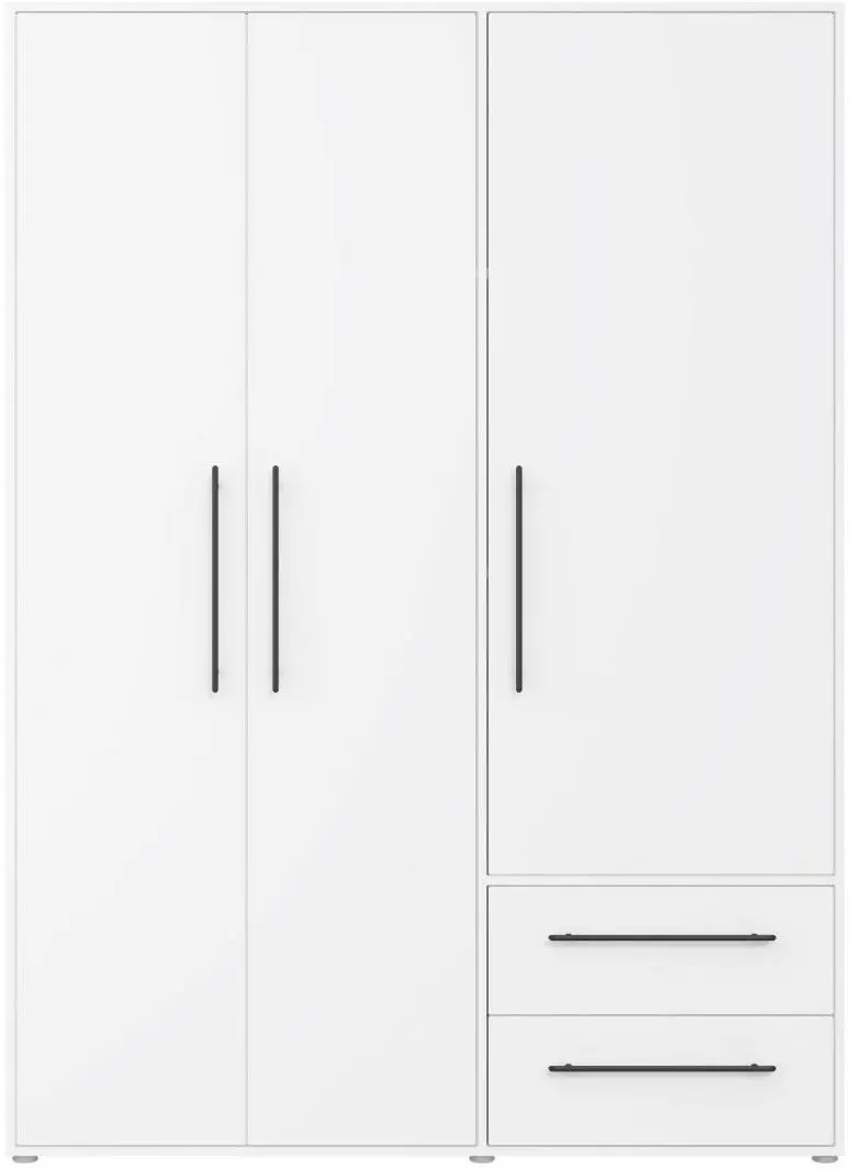 Drehtürenschrank Mokkaris 3-türig