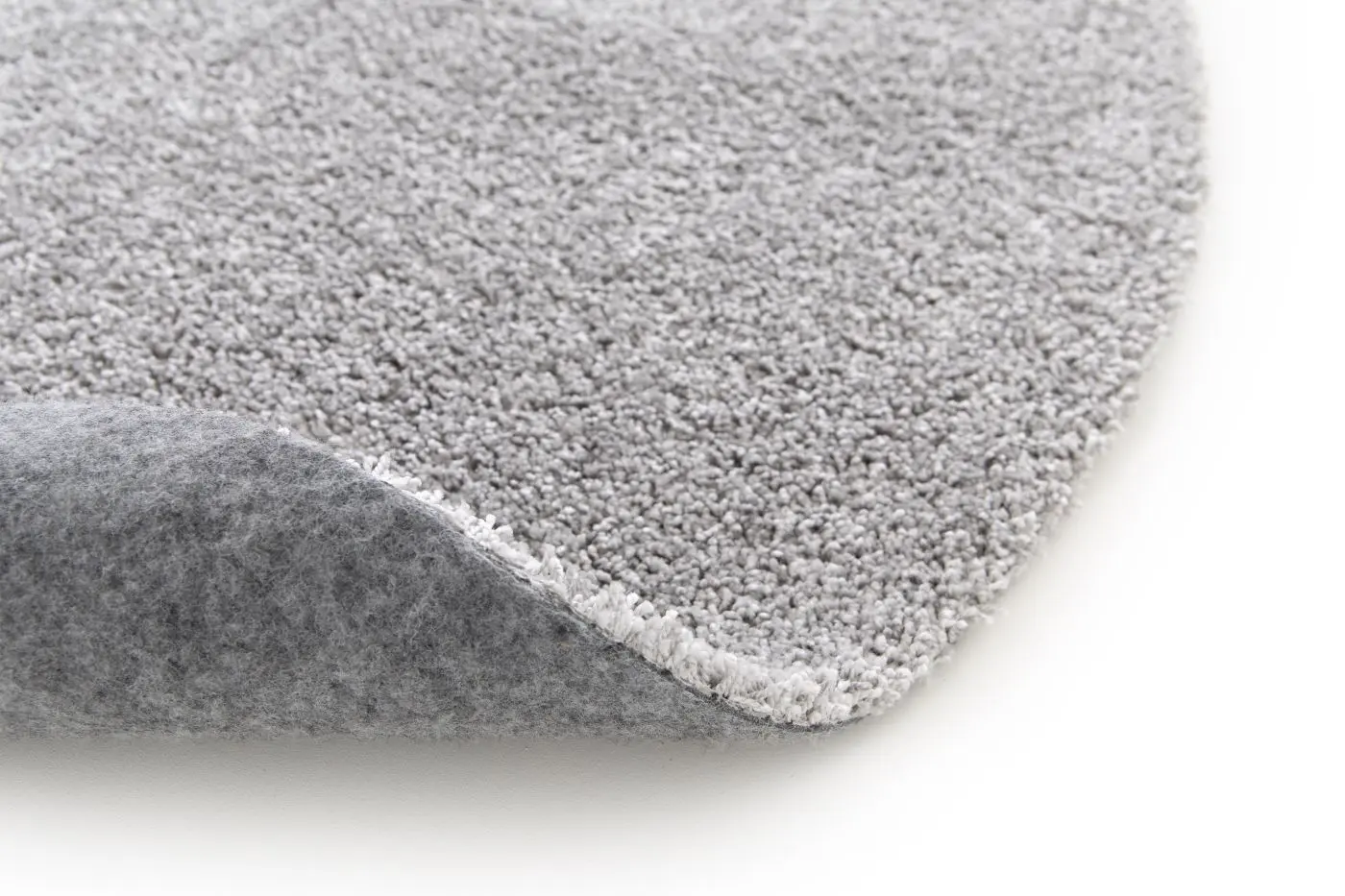 Teppich Dolce Ø 120 cm grau 