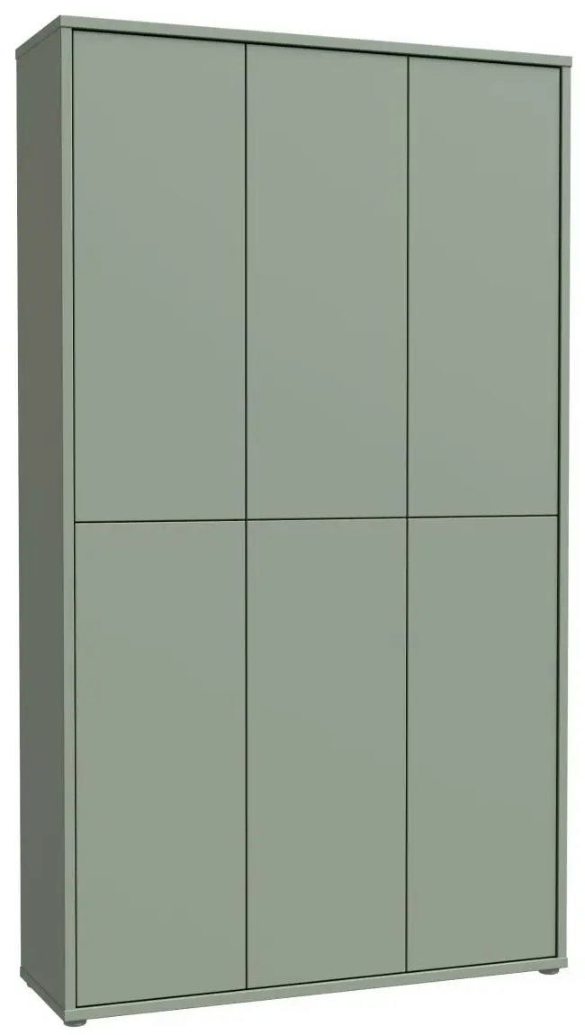 Schuhschrank Alice Springs 6-türig salbeifarbig