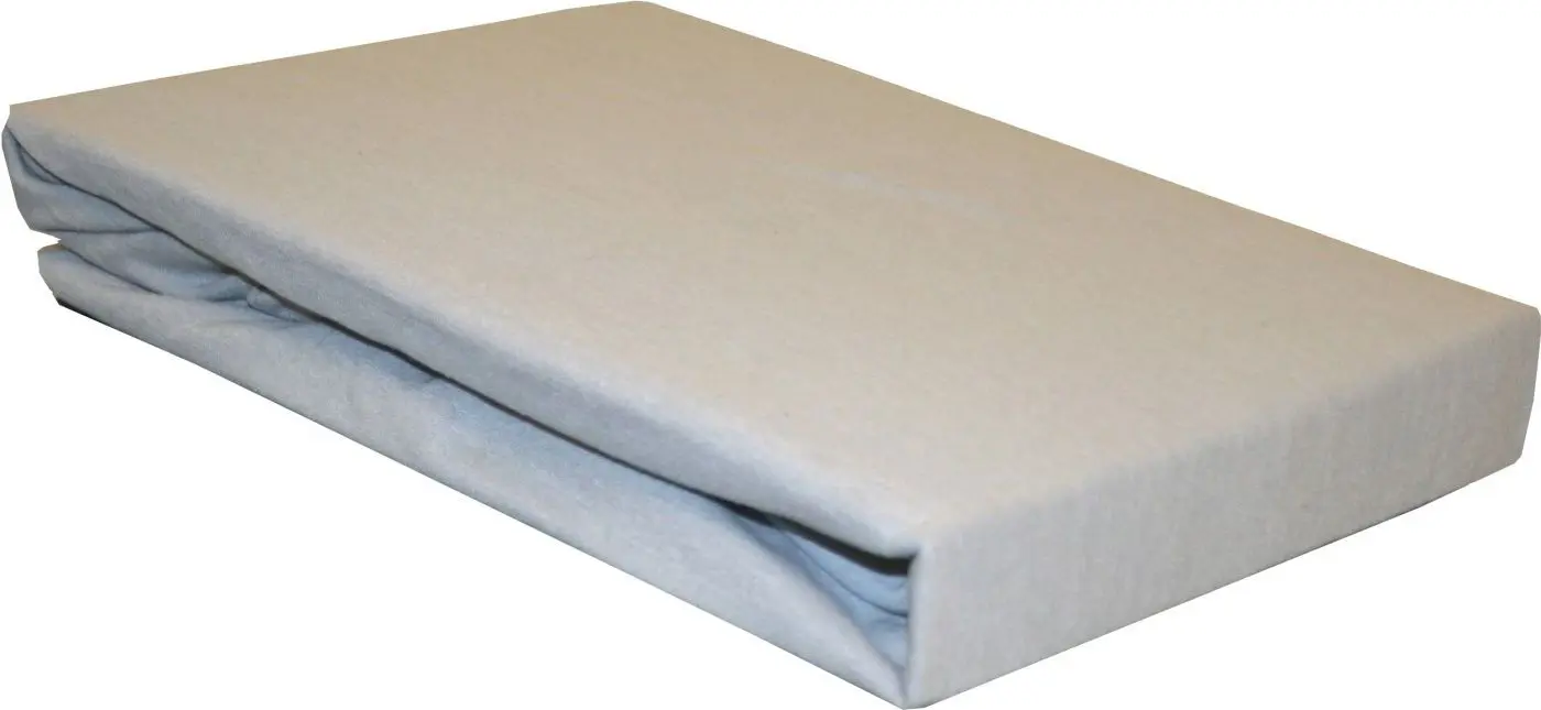 Boxspringbettlaken silber