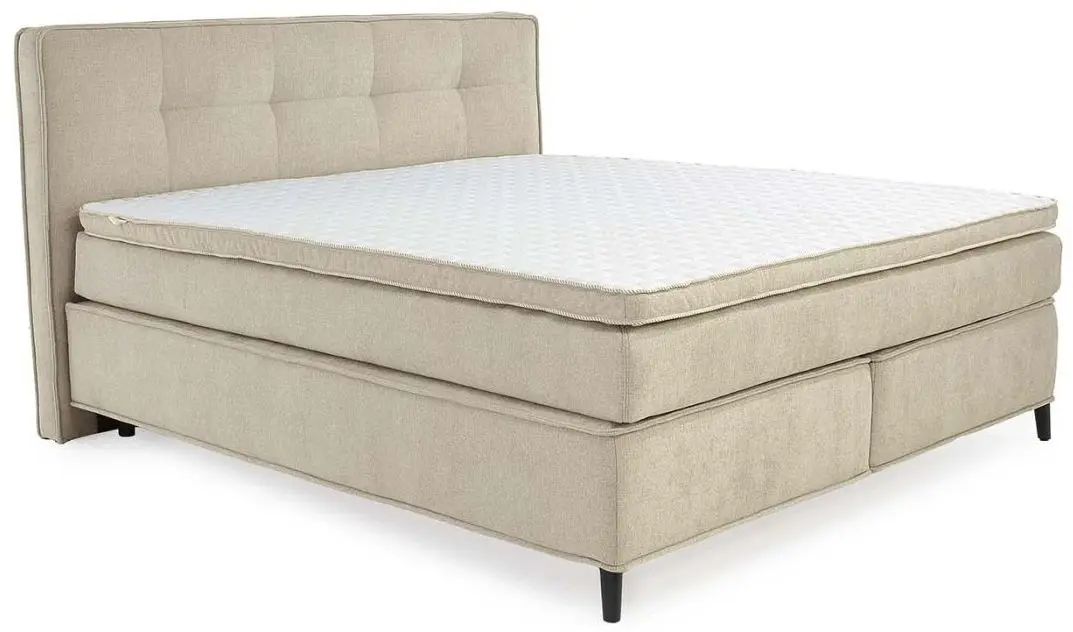 Boxspringbett Capello Max beige 180 x 200 