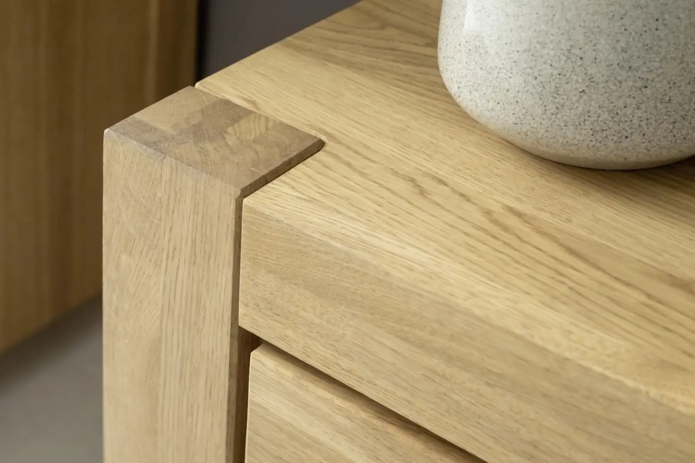 TV-Sideboard Silias 2-türig Wildeiche massiv 