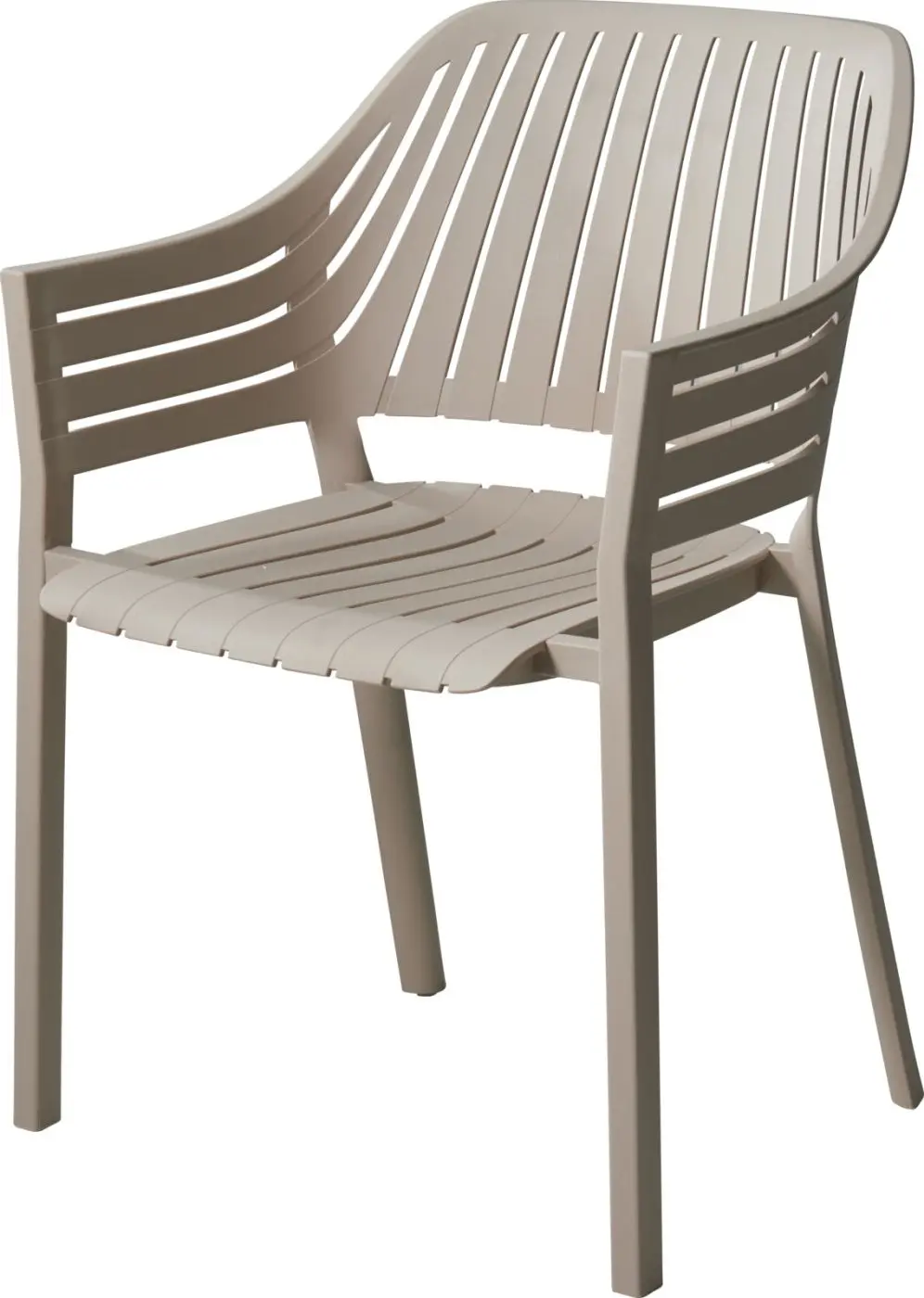 Stapelstuhl beige