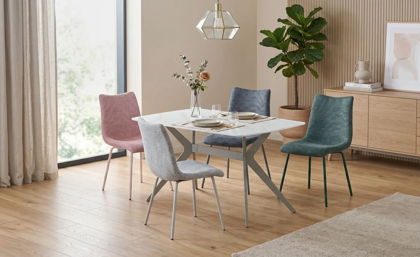 Polsterstuhl Libby rosé