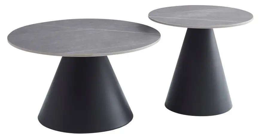 Couchtisch-Set Dustin grau