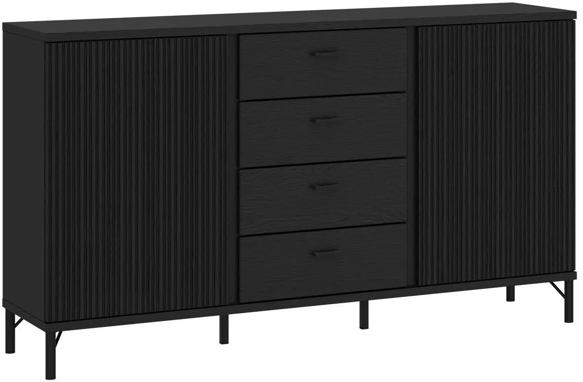 Sideboard Lusaka schwarz