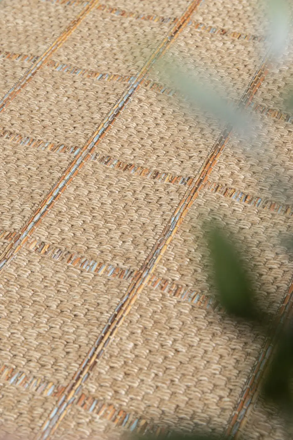 Teppich Pergola 120 x 170 cm beige mit Muster