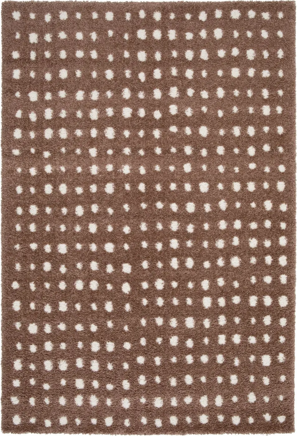 Teppich Embrace 120 × 170 cm braun mit Punktmuster