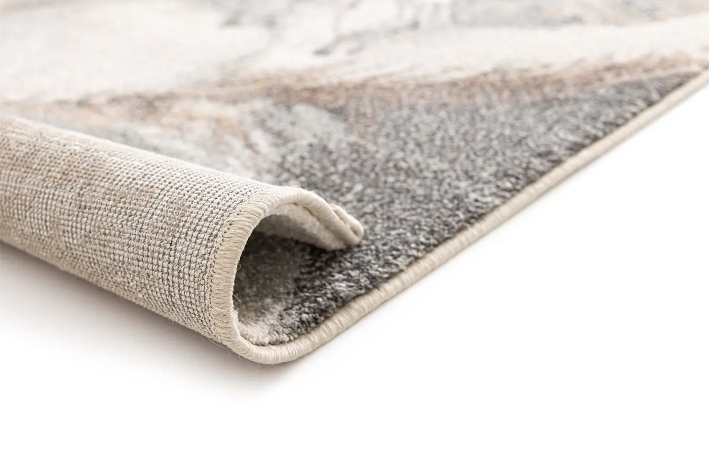 Teppich Resist 160 x 230 cm greige mit Muster