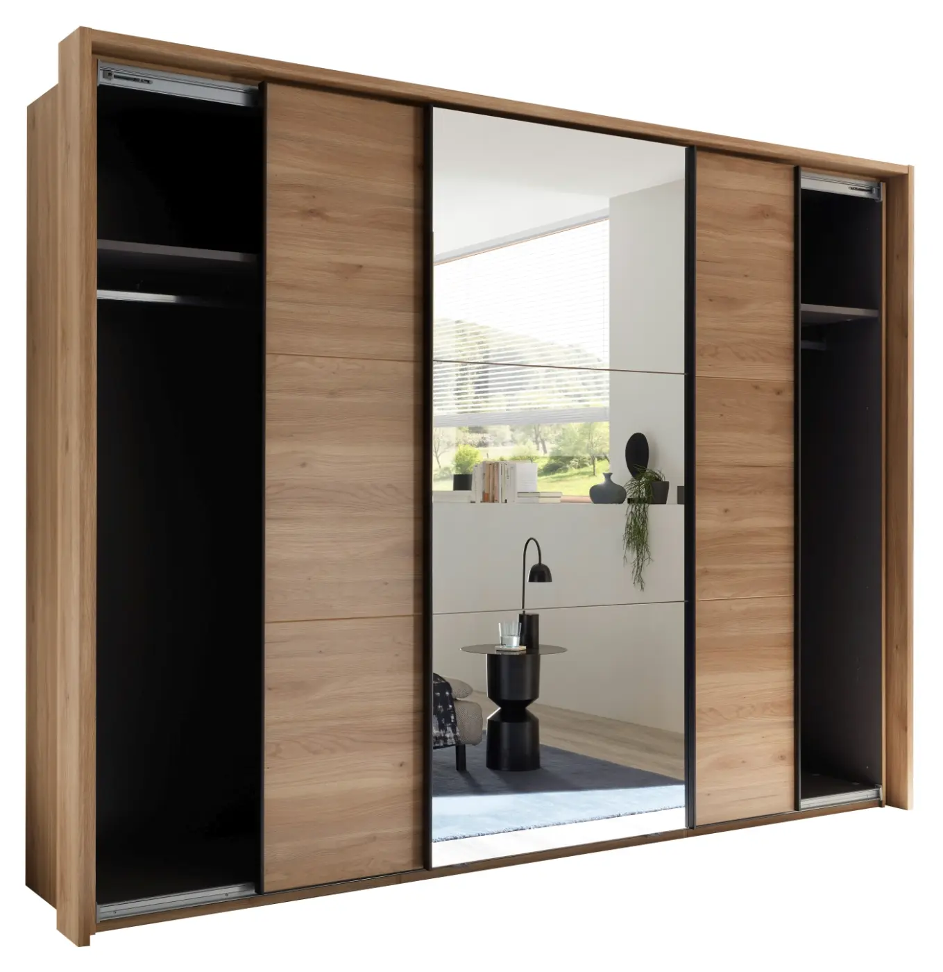 Schwebetürenschrank Bravo 3-türig