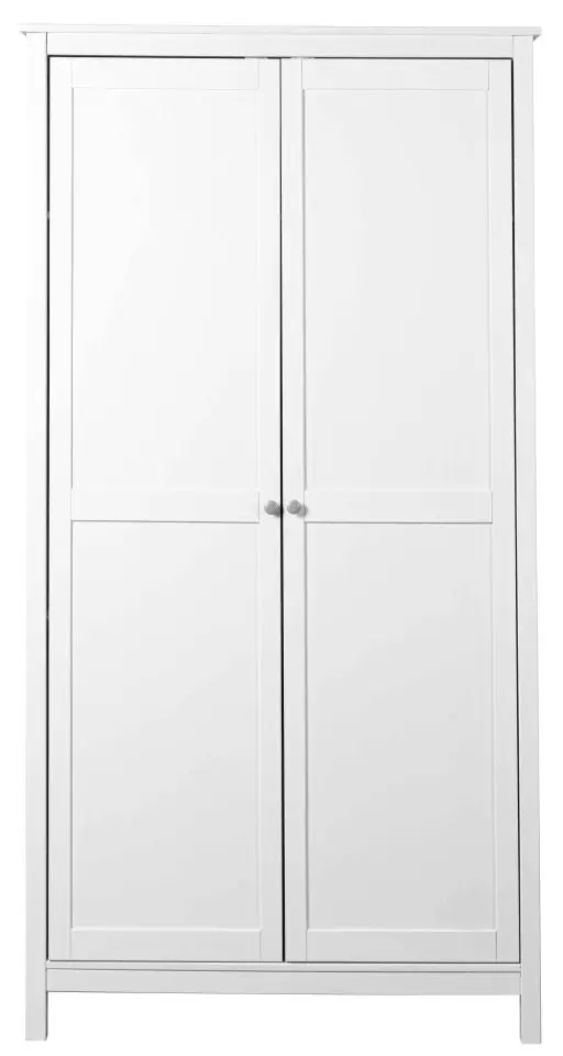Drehtürenschrank Chilly 2-türig Kiefer massiv weiß