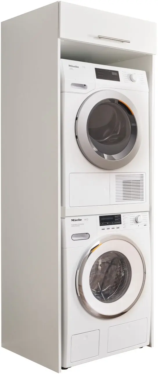 Maschinenumbau Laundreezy weiß 