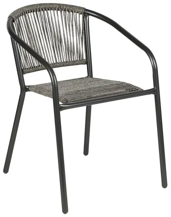 Gartenstuhl grau