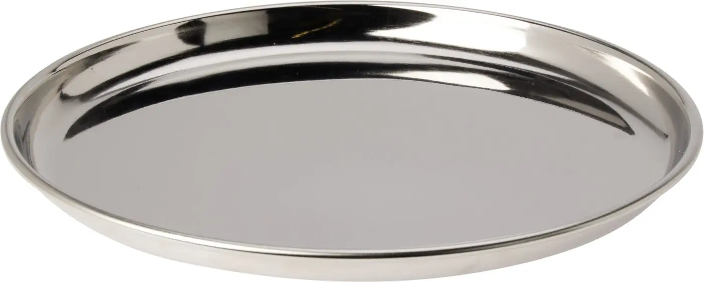 Tablett 28 cm silber