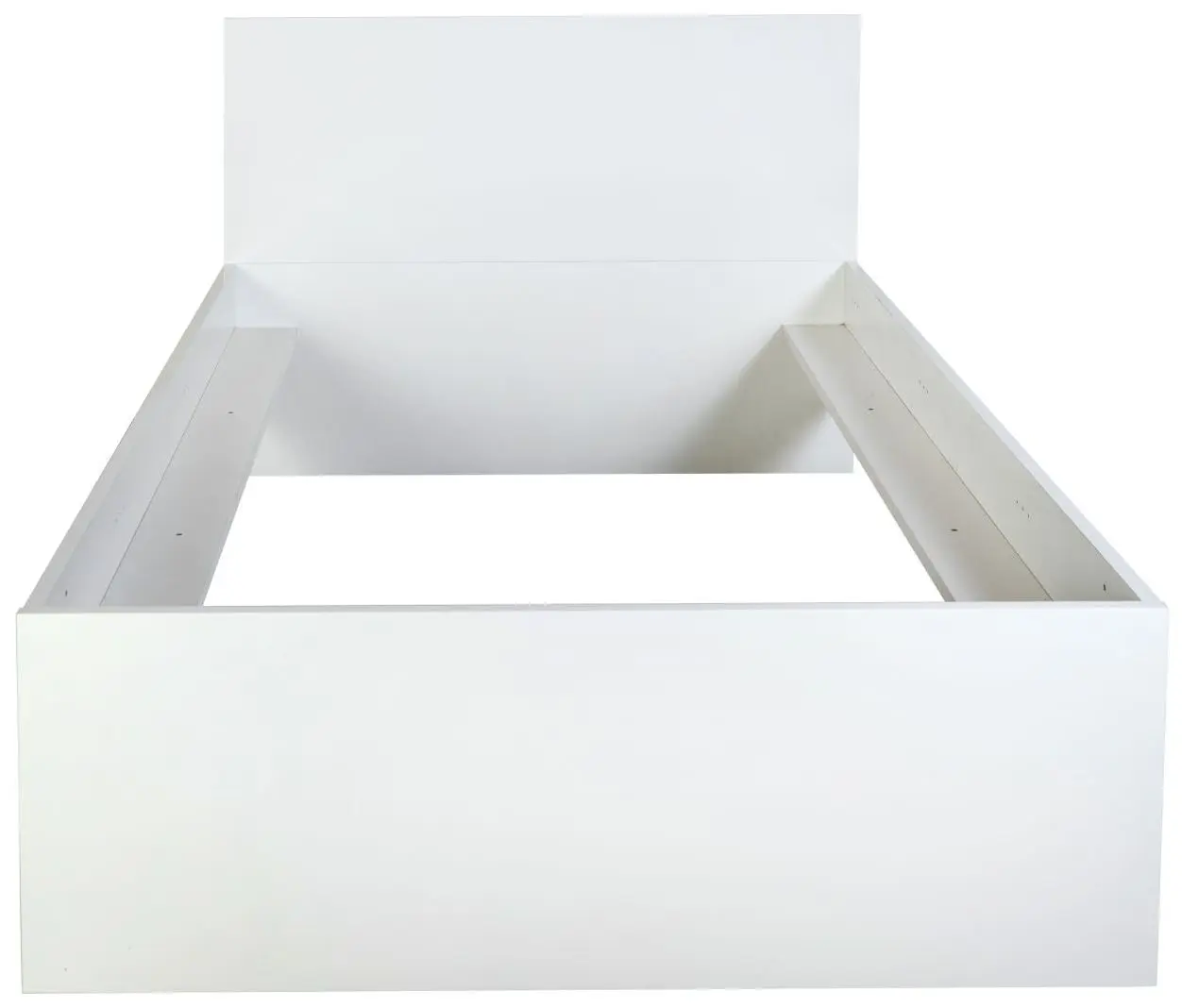 Bett Espresso 120 x 200 cm weiß