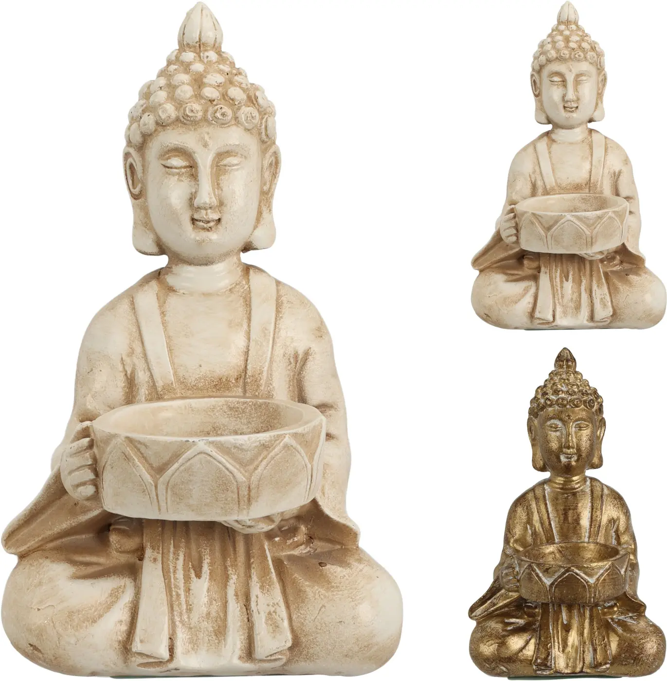 Dekofigut Buddha mit Schale Dekofigut Buddha mit Schale