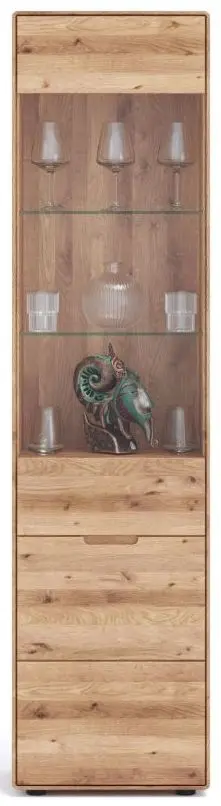 Vitrine WZ-0663 Wildeiche massiv