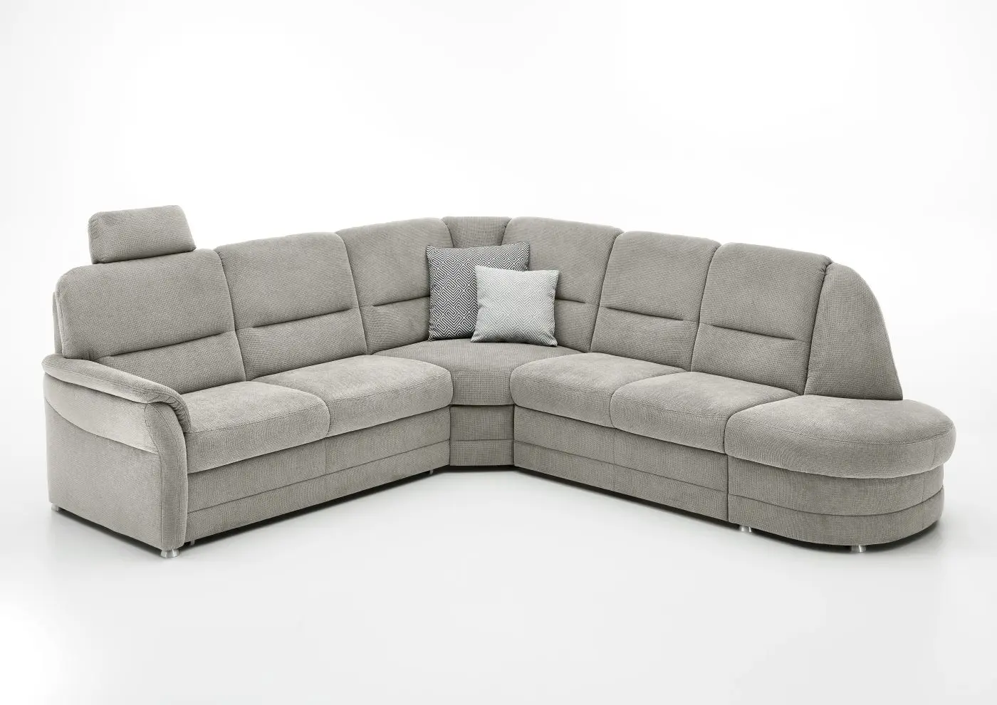 Wohnlandschaft couchliebe. LS404820 Q+ ecru mit Zusatzfunktionen
