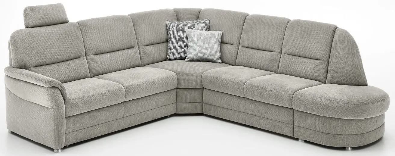 Wohnlandschaft couchliebe. LS404820 Q+ ecru mit Zusatzfunktionen
