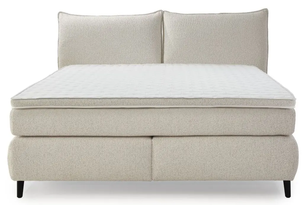 Boxspringbett Hacienda Max 180 x 200 cm beige