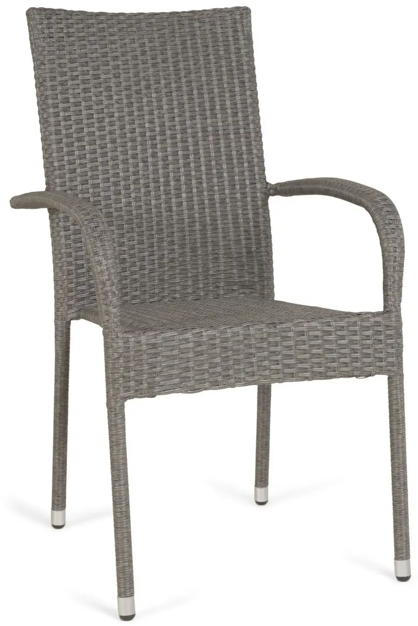 Gartenstuhl grau stapelbar