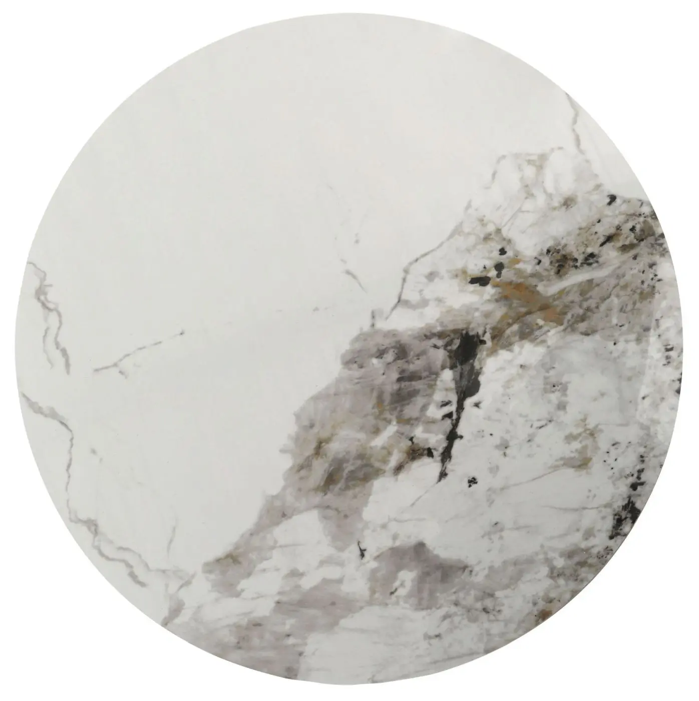 Beistelltisch Amalya weiß Hochglanz/weiß