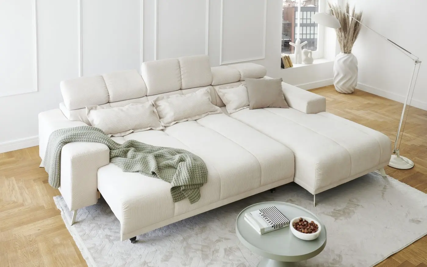 Wohnlandschaft Sunny creme