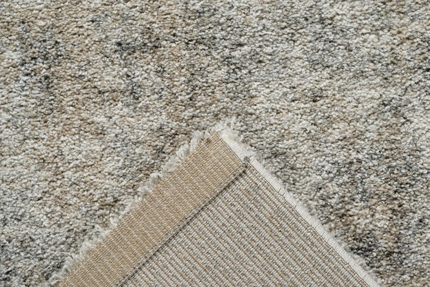 Teppich Mehari 160 x 230 cm weiß, braun, grau