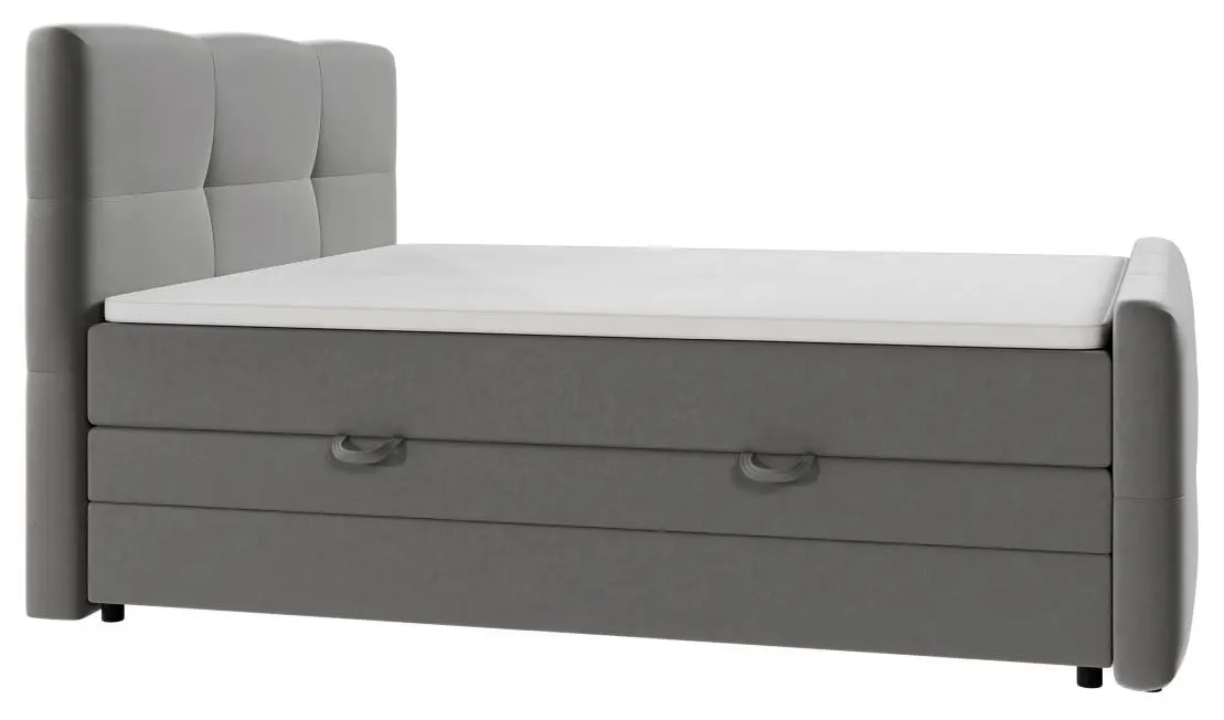 Boxspringbett Star 160 x 200 cm anthrazit