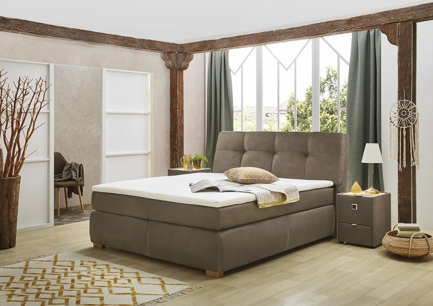 Boxspringbett Chiara 180 x 200 cm