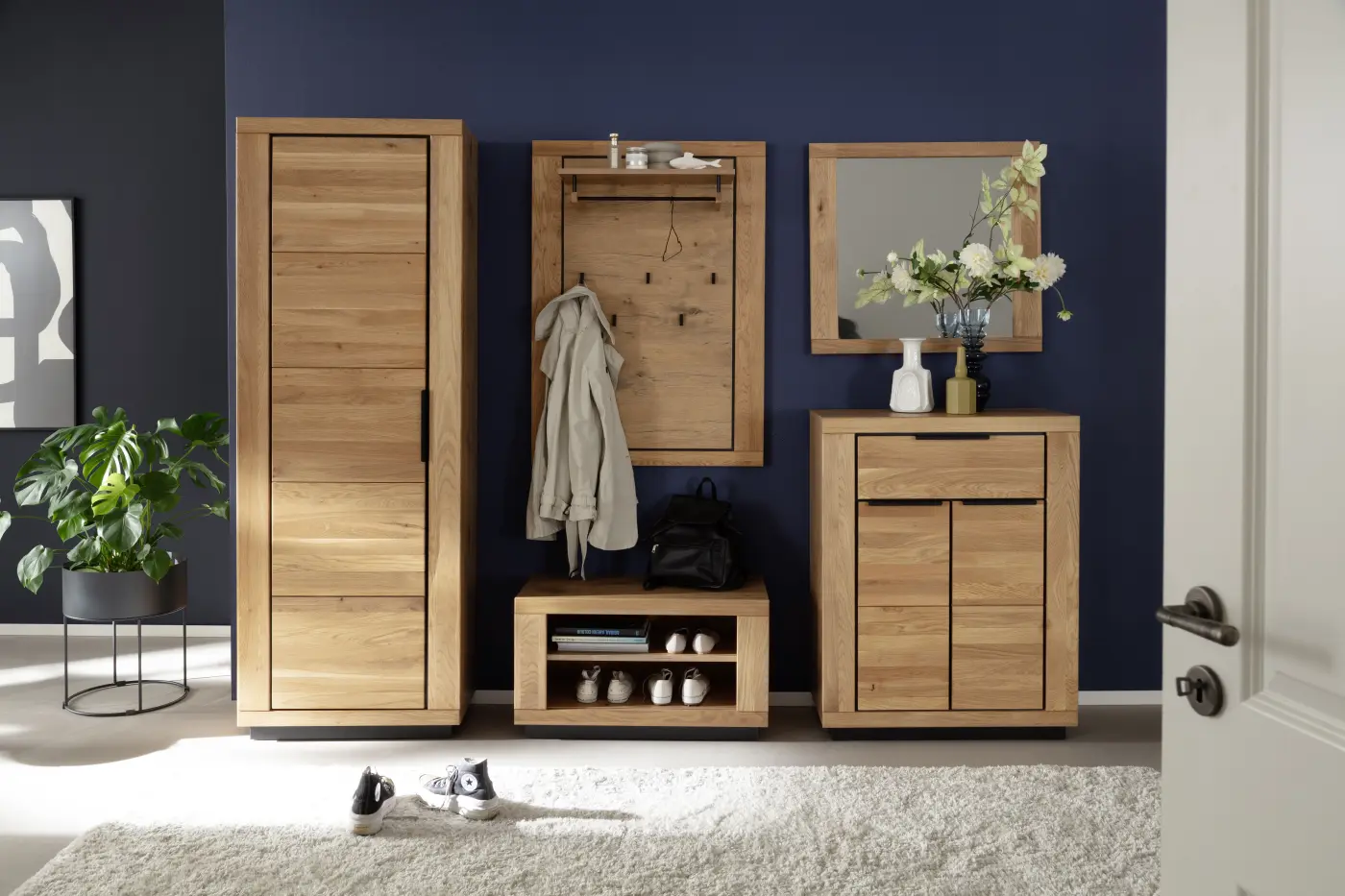 Garderobenschrank Greno Wildeiche