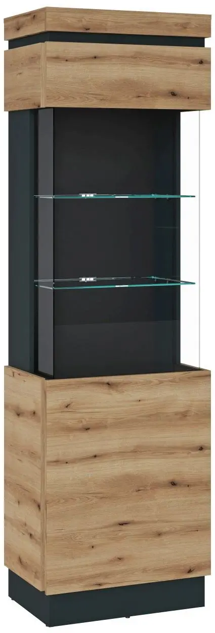 Vitrine Corte Coast Evoke Eiche/grau