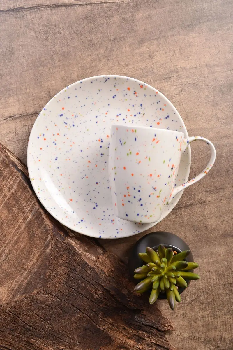 Dessertteller Confetti dots ca. 21 cm