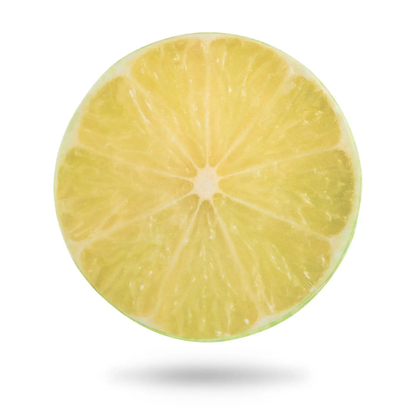 Sitzkissen rund 38 cm Limette