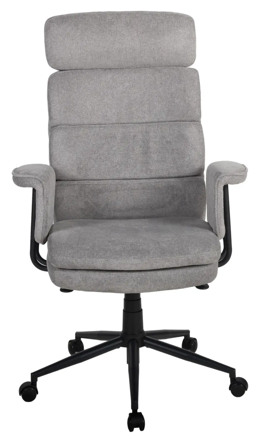 Chefsessel Junis Webstoff grau