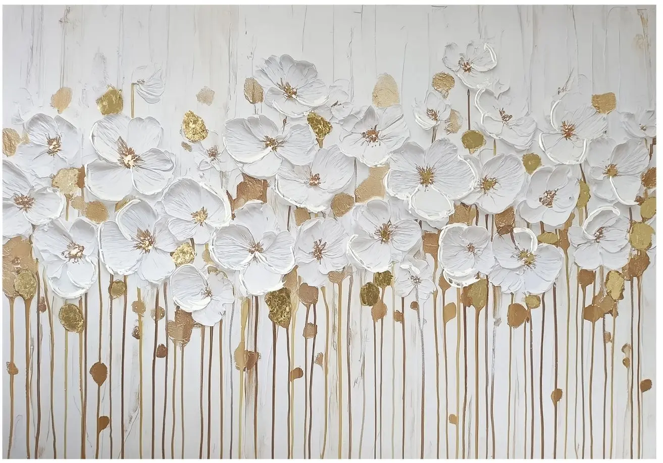 Leinwandbild Luxe Flora 70 x 100 cm