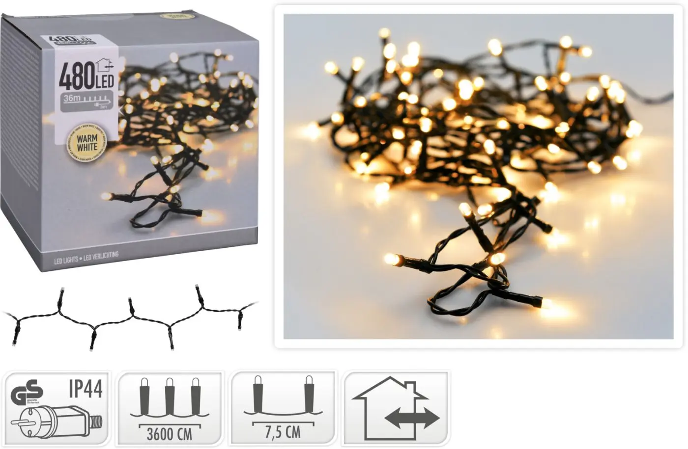 LED Lichterkette Outdoor