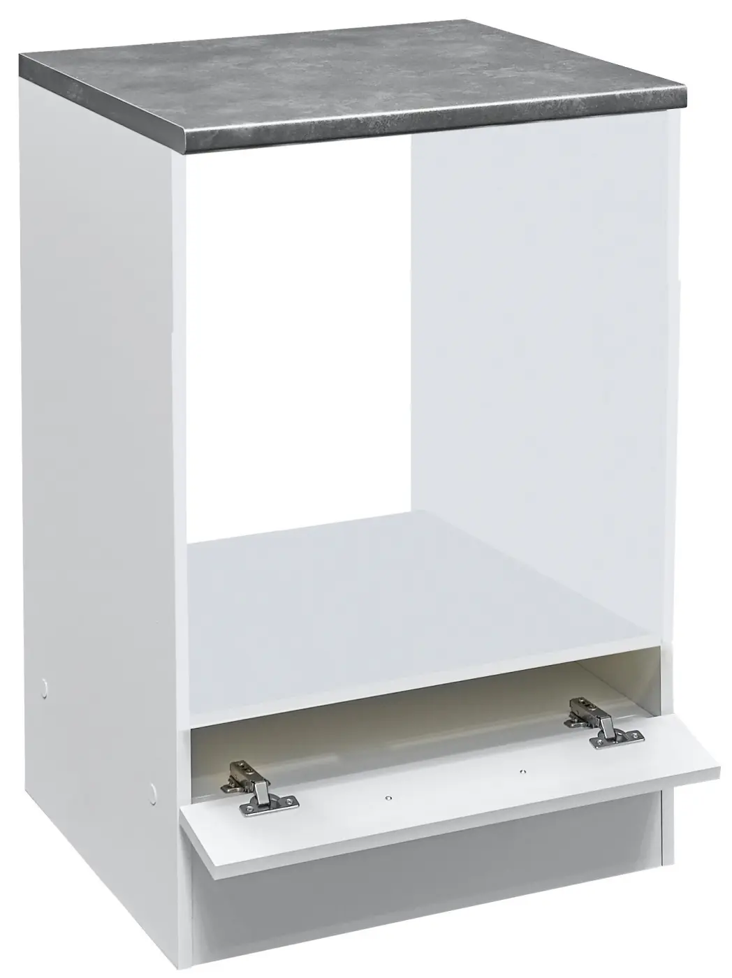 Herdschrank Eddy weiß matt